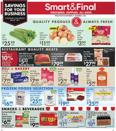 Smart & Final weekly ad Page 1