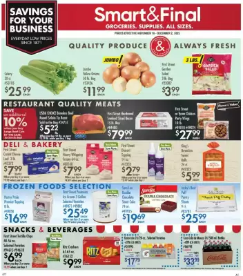 Smart & Final weekly ad (valid until 3-12)