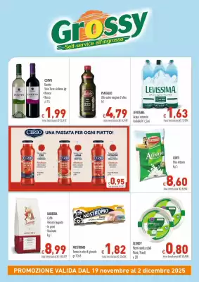 Volantino Cash & Carry Grossy (valido fino al 2-12)