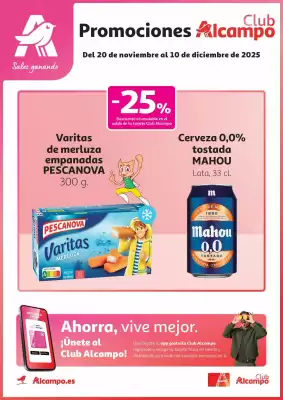 Folleto Alcampo (válido hasta el 10-12)