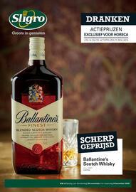 Sligro folder | Dranken Pagina 1