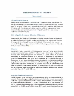 Catálogo Chevrolet (válido hasta 19-11)