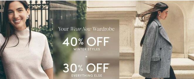 Ann Taylor flyer week 47 Page 1