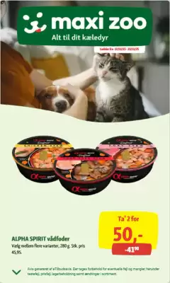 Maxi Zoo tilbudsavis (gælder indtil 23-11)