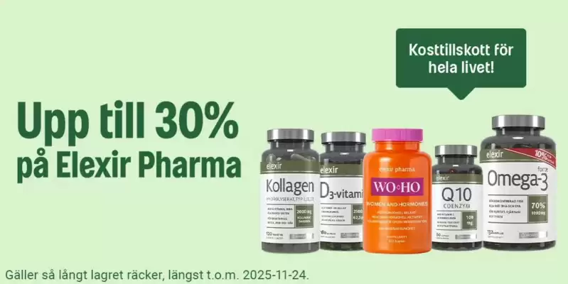 Apotea reklamblad (giltig till och med 24-11)