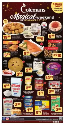 Colemans flyer (valid until 26-11)