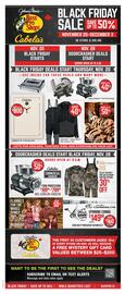 Cabela's flyer week 47 Page 1