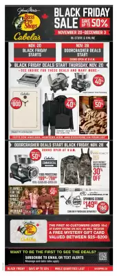 Cabela's flyer (valid until 26-11)