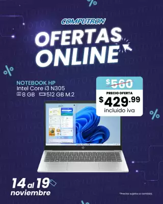 Catálogo Computron (válido hasta 19-11)