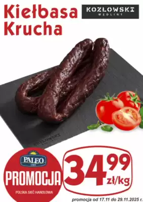 Delikatesy Paleo gazetka (ważność do 29-11)