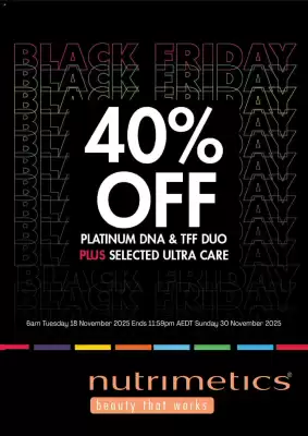 Nutrimetics catalogue (valid until 30-11)