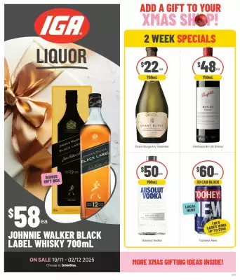 IGA Liquor catalogue (valid until 2-12)