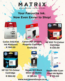 Matrix Warehouse catalogue week 47 Page 1