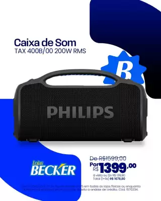 Folheto Lojas Becker (válido até 29-11)