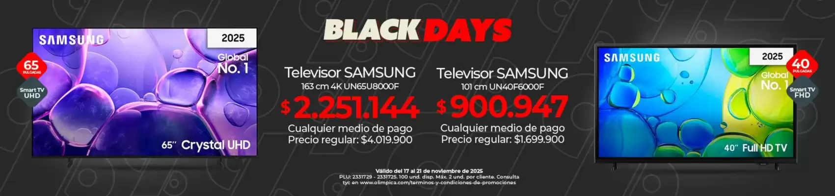 Catálogo Olímpica (válido hasta 21-11)