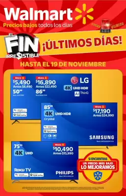 Folleto Walmart (válido hasta 19-11)