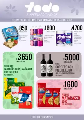 Catálogo Supermercados Todo (válido hasta 1-12)