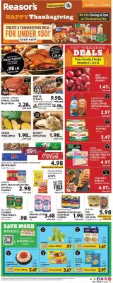 Reasors weekly ad (valid until 27-11)