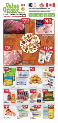 Value Grocer flyer (valid until 26-11)