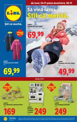 Catalog Lidl (valid până la 30-11)