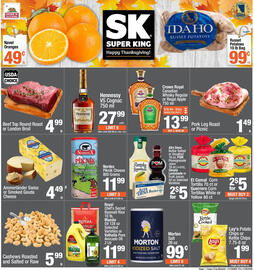 Super King Markets weekly ad week 47 Page 1