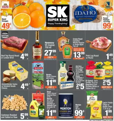 Super King Markets weekly ad