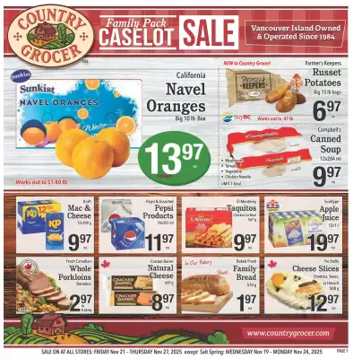 Country Grocer flyer (valid until 26-11)