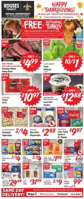 Rouses weekly ad (valid until 28-11)
