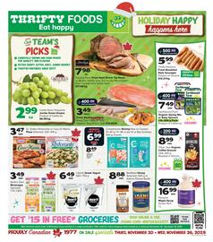 Thrifty Foods flyer week 47 Page 1