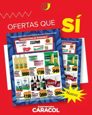 Catálogo Supermercados Caracol (válido hasta 1-12)
