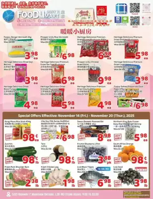 Foody Mart flyer (valid until 20-11)