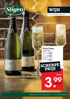 Sligro folder (geldig t/m 8-12)