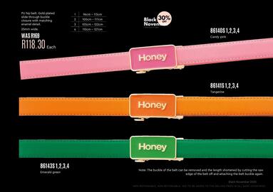 Honey Fashion Accessories catalogue Page 107