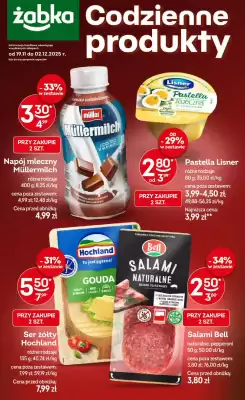 Żabka gazetka (ważność do 2-12)