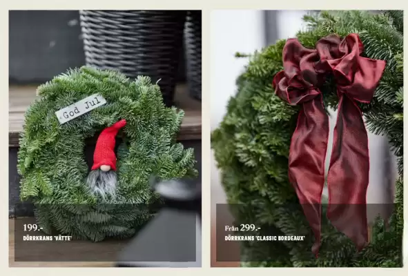 Blomsterlandet reklamblad (giltig till och med 25-12)