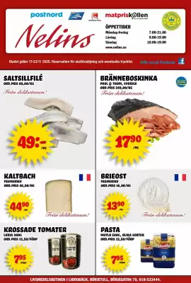 Nelins reklamblad (giltig till och med 23-11)