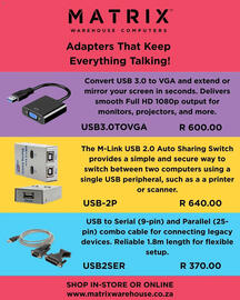 Matrix Warehouse catalogue week 47 Page 1