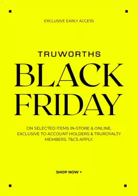 Truworths catalogue (valid until 30-11)
