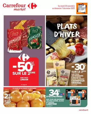 Catalogue Carrefour Market (valable jusqu'au 7-12)