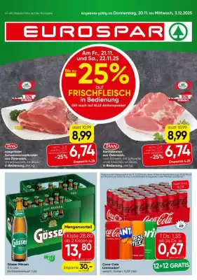 Eurospar Flugblatt