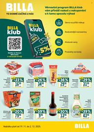 Billa leták Strana 1