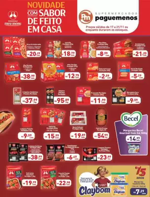 Catálogo Supermercados Pague Menos (válido até 21-11)