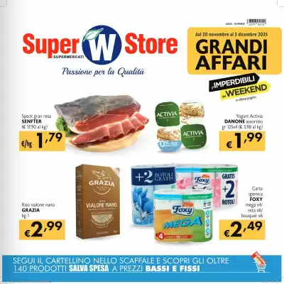 Volantino SuperW (valido fino al 3-12)