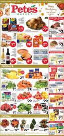Pete's Fresh Market weekly ad week 47 Page 1