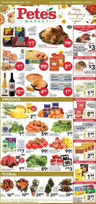 Pete's Fresh Market weekly ad (valid until 25-11)