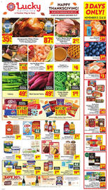 Lucky Supermarkets weekly ad Page 1