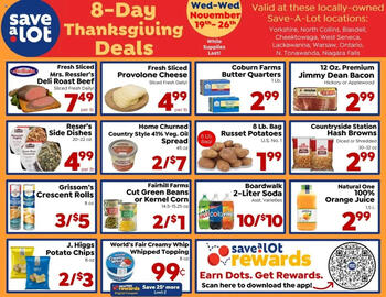 Save a Lot weekly ad week 47 Page 1