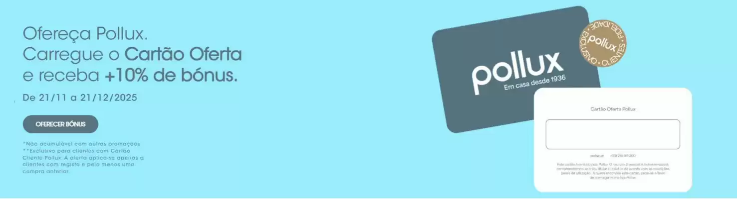 Catálogo Pollux (válido até 21-12)