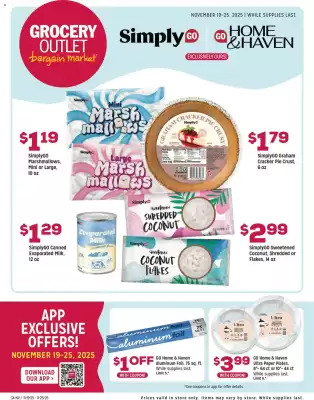 Grocery Outlet weekly ad (valid until 26-11)