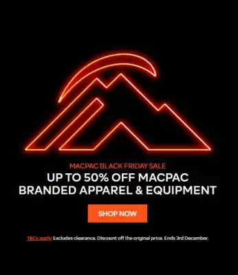 Macpac catalogue (valid until 2-12)